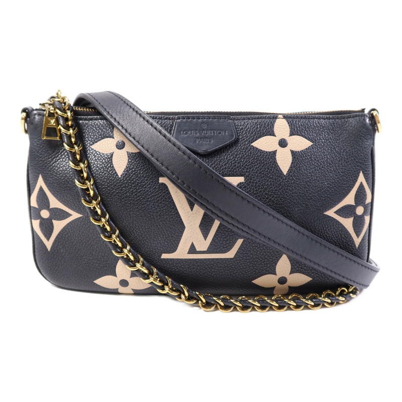 LOUIS VUITTON Monogram Empriente Multi Pochette Accessoires手挽肩背兩用袋-1