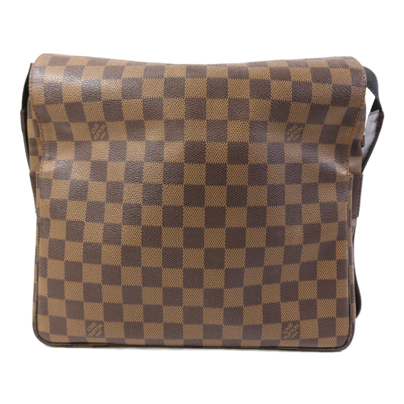 LOUIS VUITTON Damier Naviglio金扣肩背袋-1