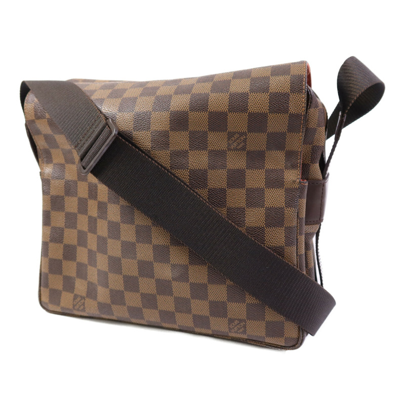 LOUIS VUITTON Damier Naviglio金扣肩背袋-2