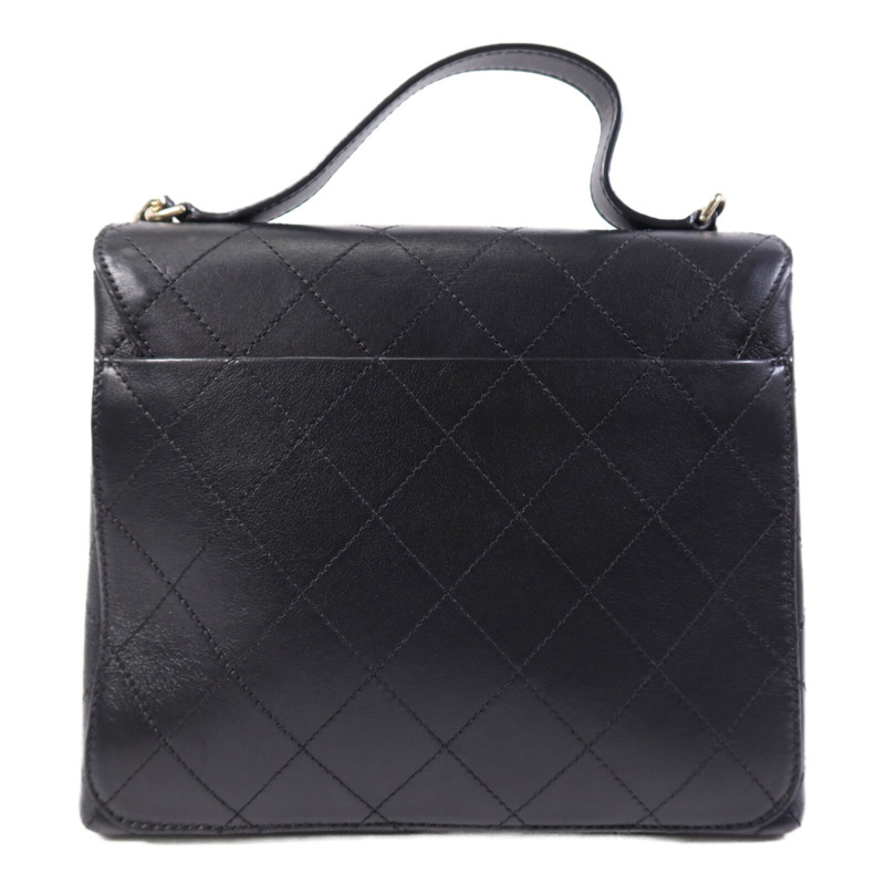 CHANEL 羊皮皮革Chain Shoulder Bag金扣鏈帶肩背袋-1