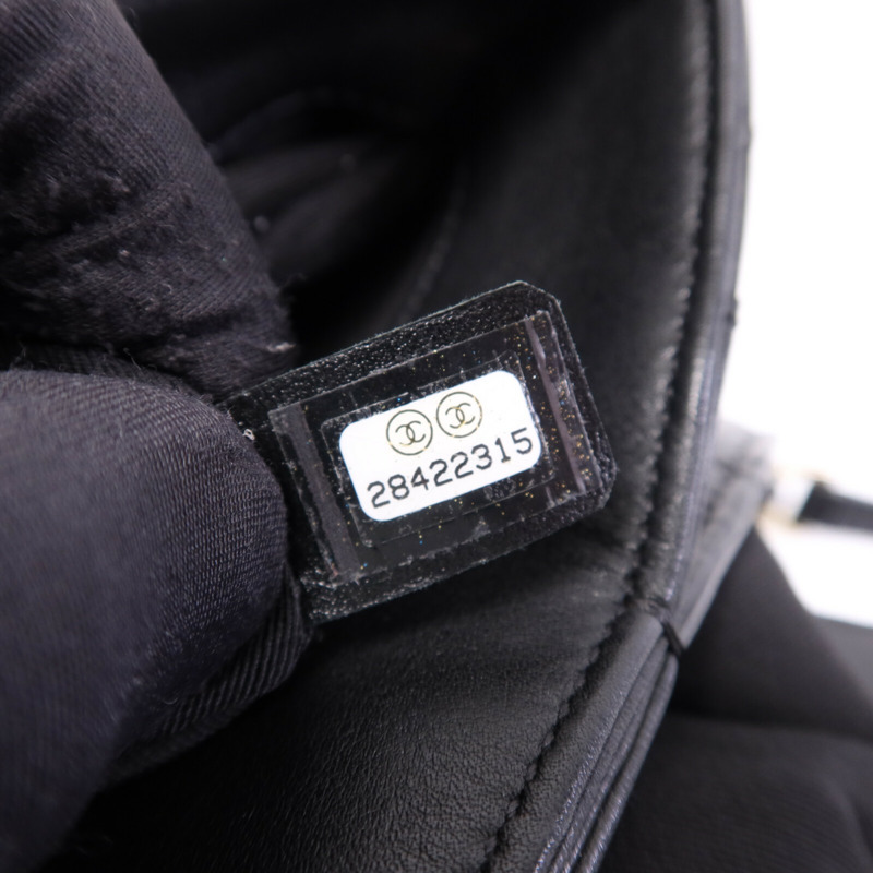 CHANEL 羊皮皮革Chain Shoulder Bag金扣鏈帶肩背袋-14