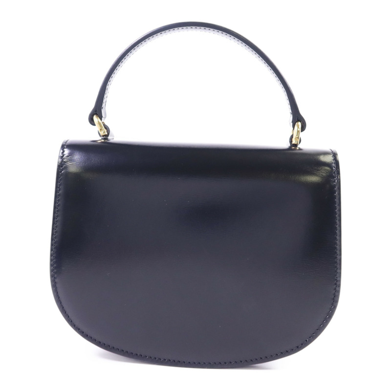 CELINE 牛皮皮革Mini Besace Clea金扣手挽肩背兩用袋-1