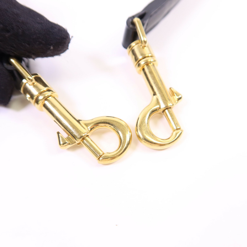 CELINE 牛皮皮革Mini Besace Clea金扣手挽肩背兩用袋-11