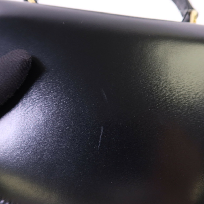 CELINE 牛皮皮革Mini Besace Clea金扣手挽肩背兩用袋-16