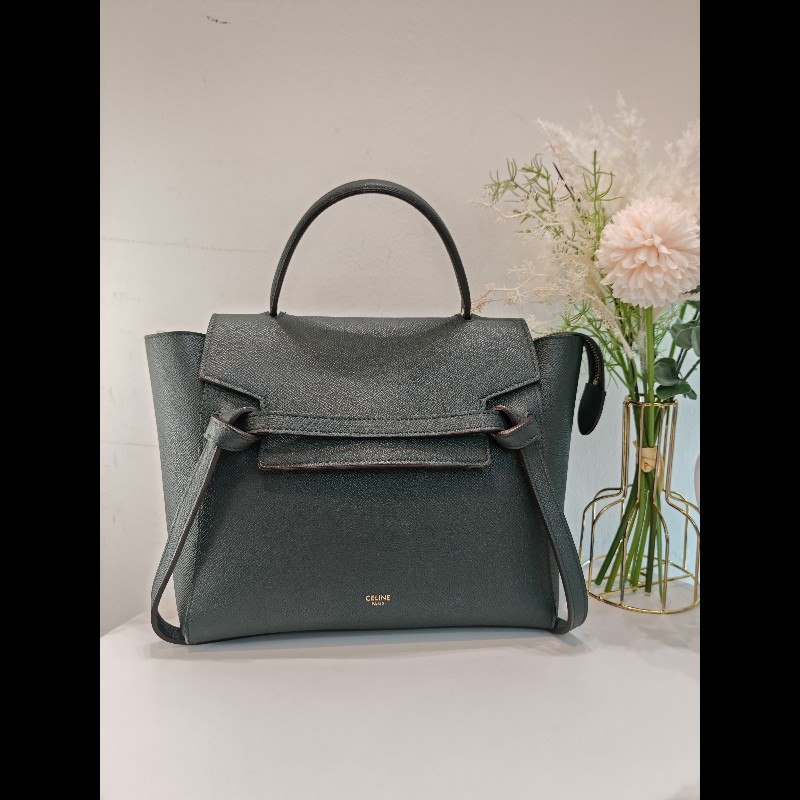 Celine nano belt 
Amazon green-0