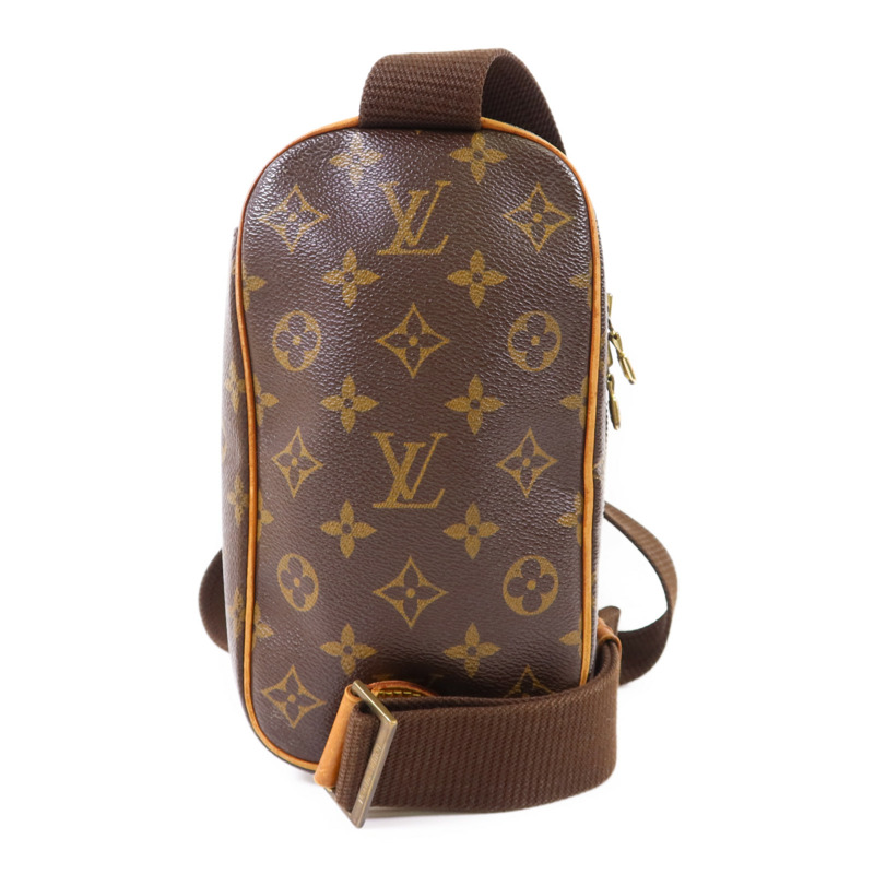 LOUIS VUITTON Monogram Pochette Gange金扣肩背袋-2