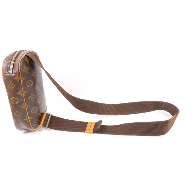 LOUIS VUITTON Monogram Pochette Gange金扣肩背袋-4