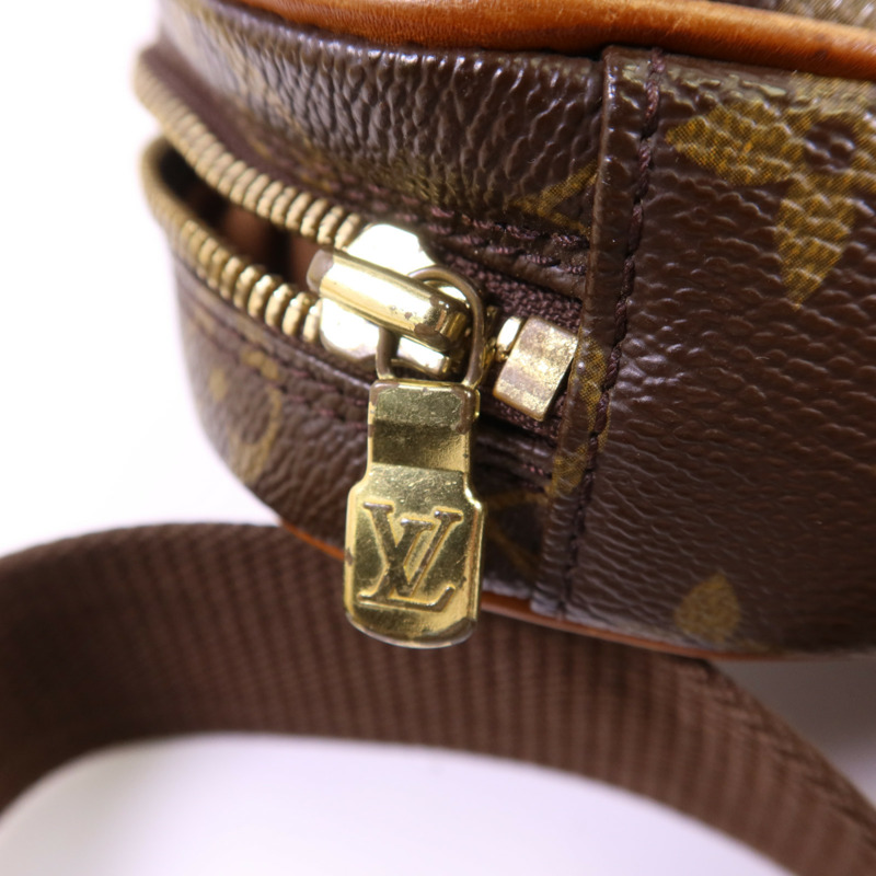 LOUIS VUITTON Monogram Pochette Gange金扣肩背袋-8