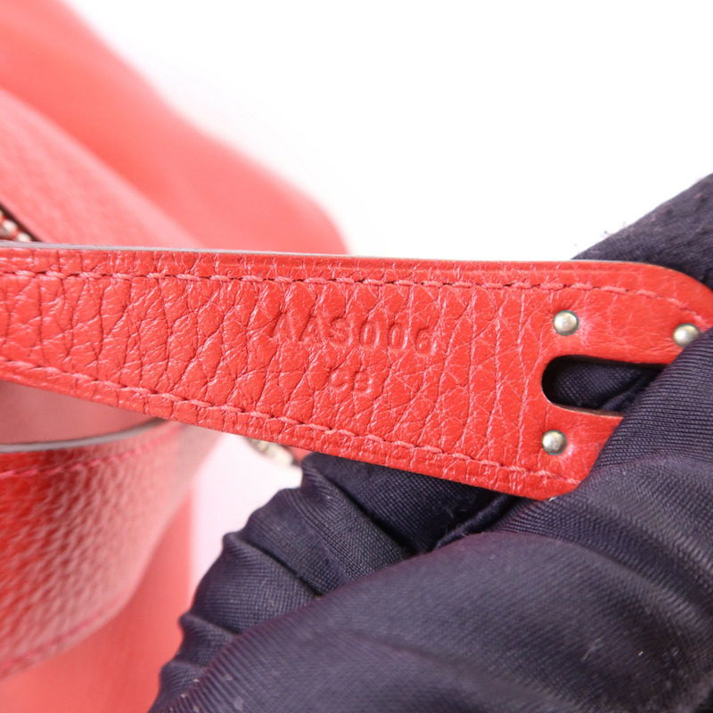 HERMES Clemence皮革Lindy 30銀扣手挽肩背兩用袋Rose Jaipur-7