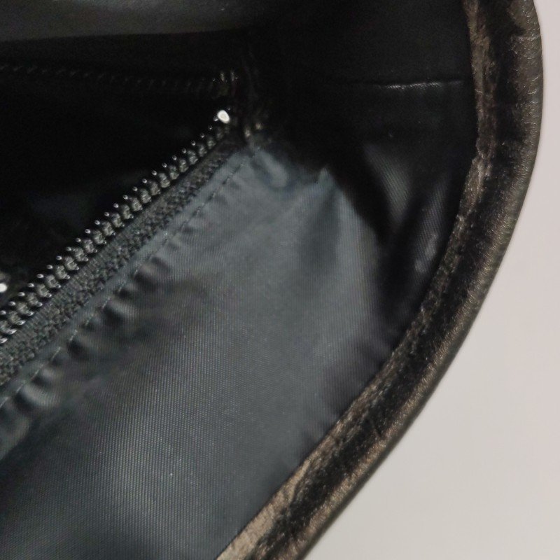 Burberry牛皮尼龍布拼色字母Logo徽標手提包-8