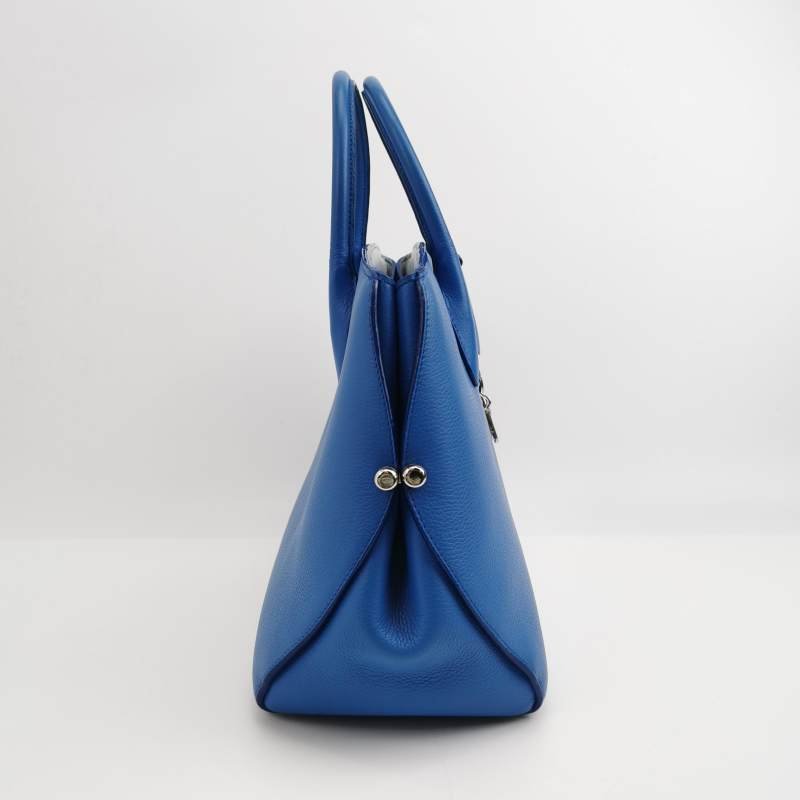 Dior Open Bar牛皮純色字母logo吊飾手提包-3