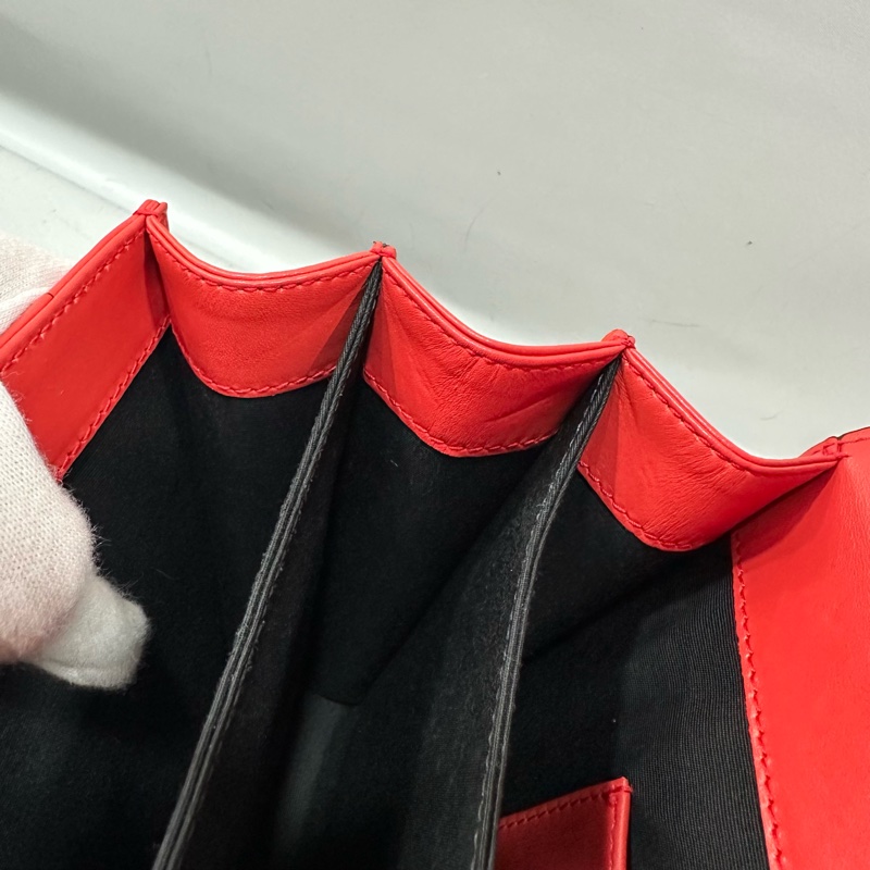 Bvlgari 櫻桃牛皮蛇頭凱莉包 Kelly 斜背包-59