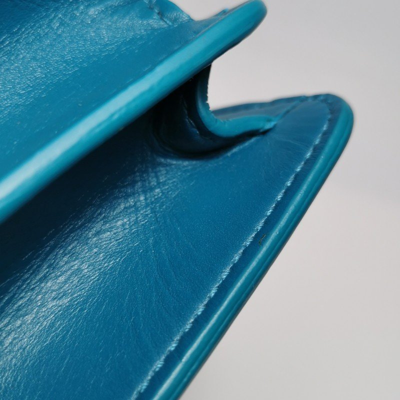 Bvlgari Serpenti Forever蛇頭包中號牛皮珍珠魚皮蛇頭單肩包-20