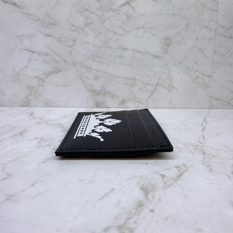 D&G 白字LOGO名片夾黑-2