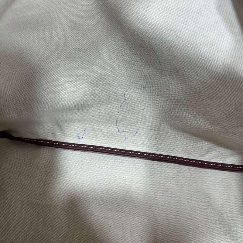 Goyard 老花紅白波浪托特包 子母包-32