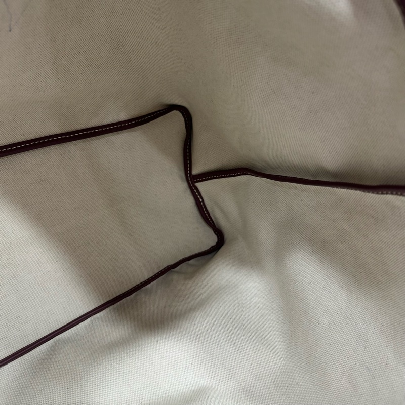 Goyard 老花紅白波浪托特包 子母包-33