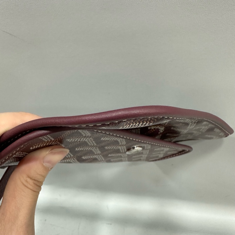 Goyard 老花紅白波浪托特包 子母包-43