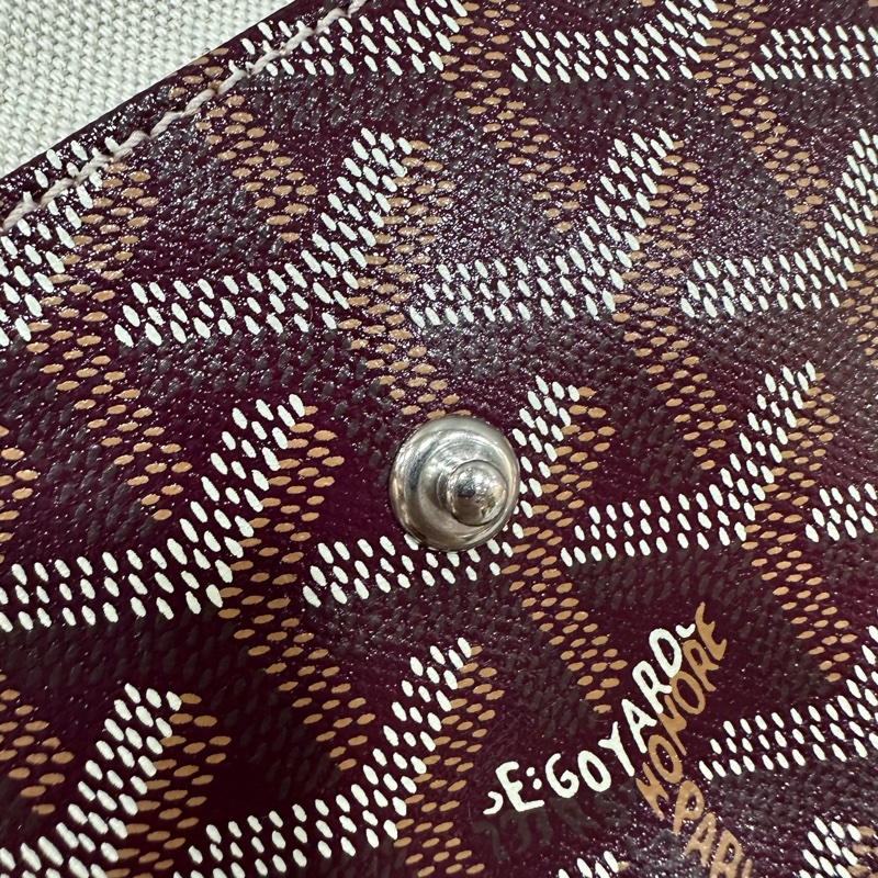 Goyard 老花紅白波浪托特包 子母包-53