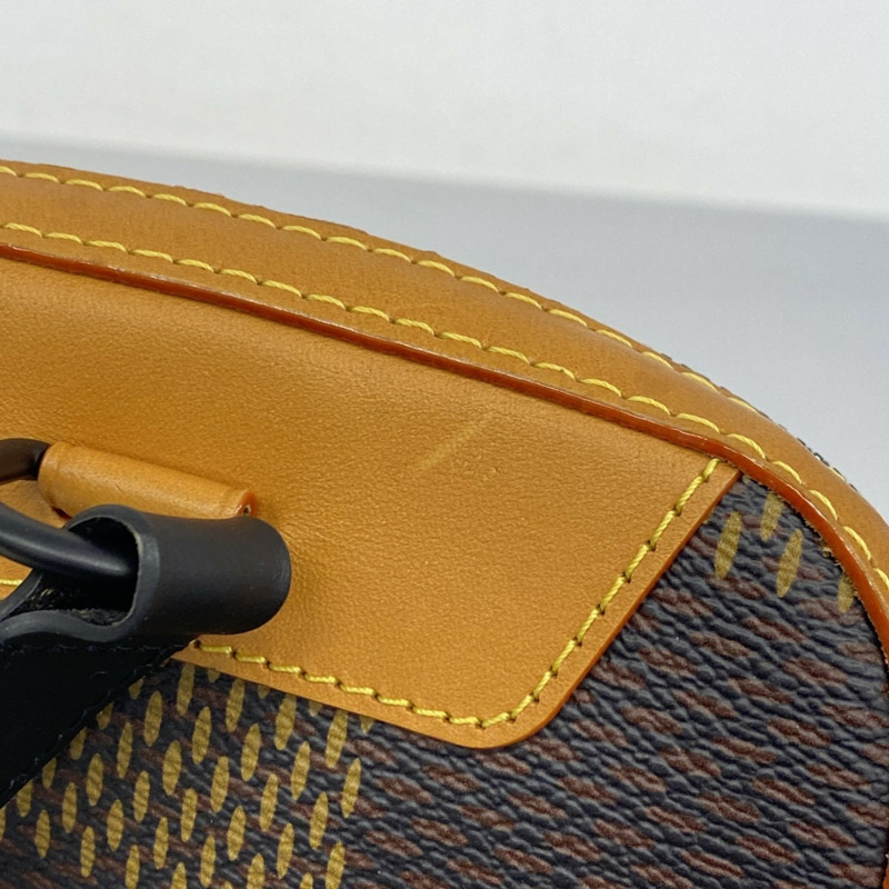 Louis Vuitton Damier Giant 隨身包，NIGO 亞馬遜肩背包 N40379，Ebene 男士-5