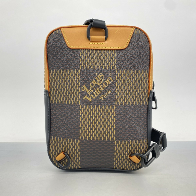 Louis Vuitton Damier Giant 隨身包，NIGO 亞馬遜肩背包 N40379，Ebene 男士-8