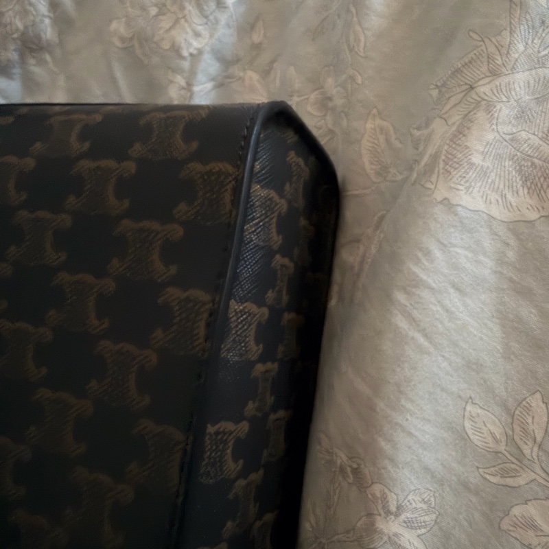 全新Celine cabas triomphe 老花托特包-14