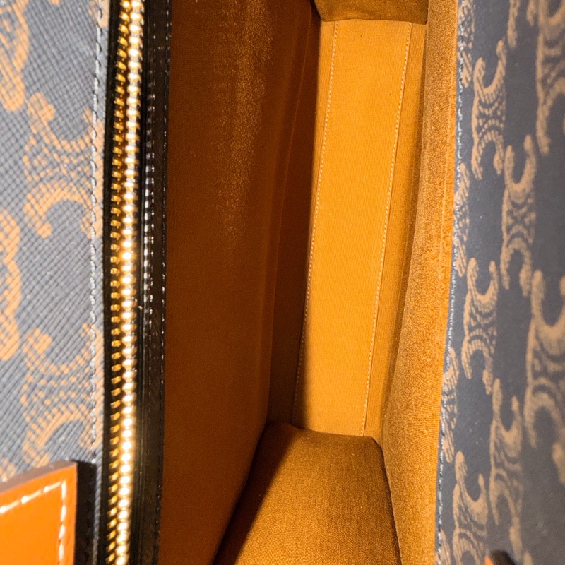 全新Celine cabas triomphe 老花托特包-19