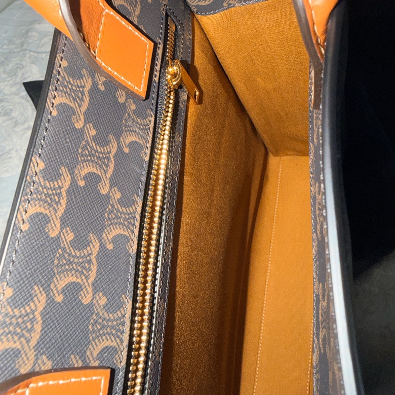 全新Celine cabas triomphe 老花托特包-20