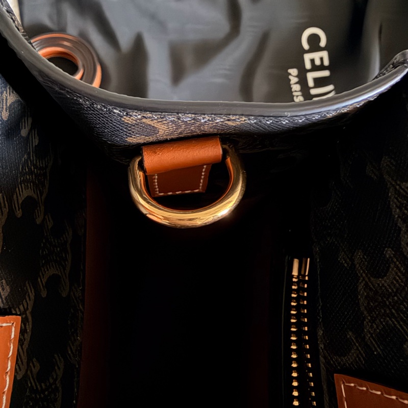 全新Celine cabas triomphe 老花托特包-23