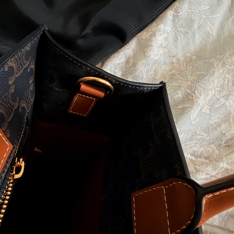 全新Celine cabas triomphe 老花托特包-24