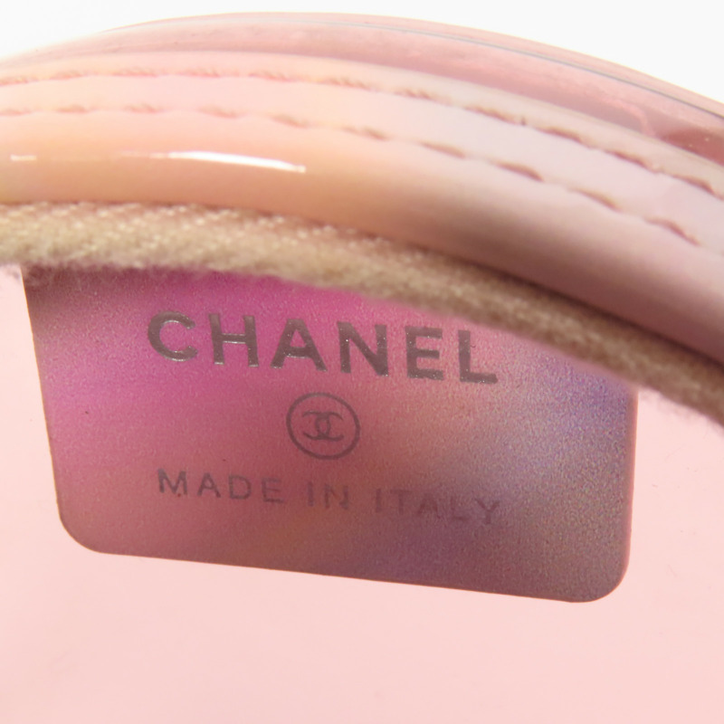 CHANEL PVC Chain Shoulder Bag銀扣肩背袋-8