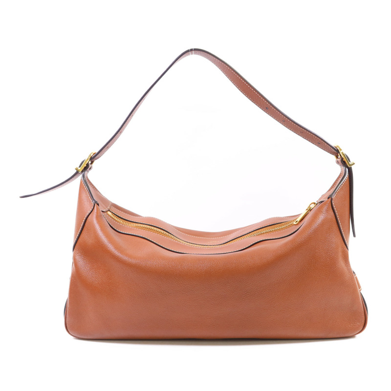 CELINE 牛皮皮革Romy金扣肩背袋-1