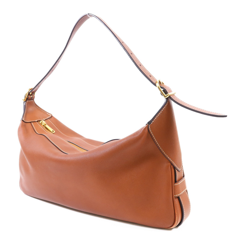 CELINE 牛皮皮革Romy金扣肩背袋-2