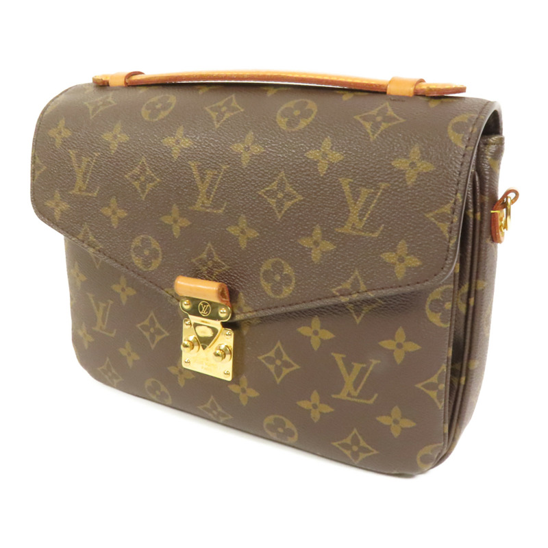 LOUIS VUITTON Monogram Pochette Metis MM金扣手挽肩背兩用袋-2