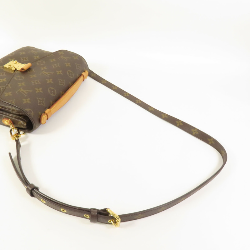 LOUIS VUITTON Monogram Pochette Metis MM金扣手挽肩背兩用袋-4