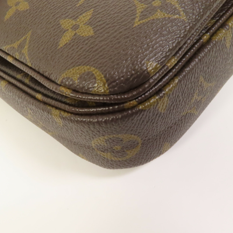 LOUIS VUITTON Monogram Pochette Metis MM金扣手挽肩背兩用袋-10