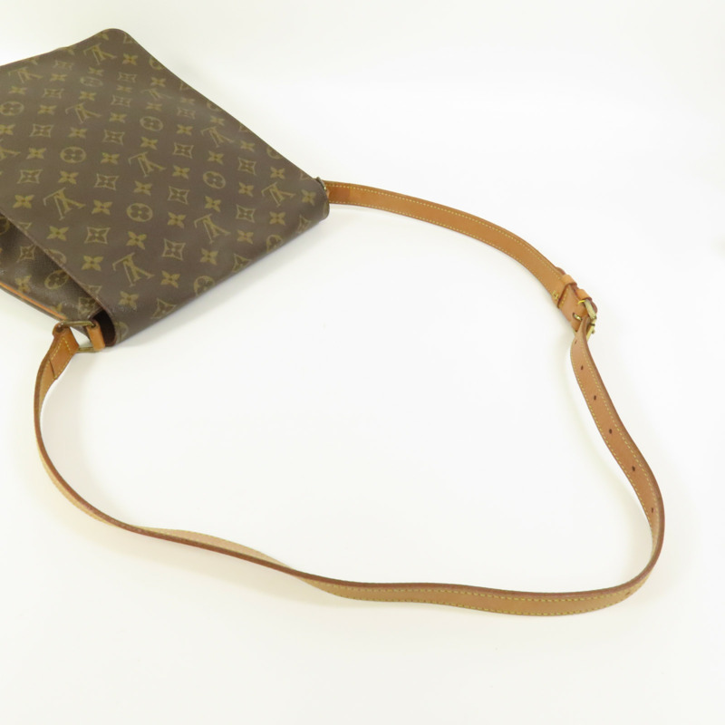 LOUIS VUITTON Monogram Musette金扣肩背袋-4