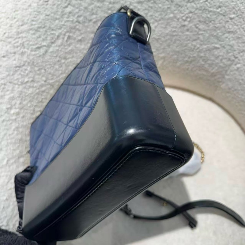 Chanel流浪中號藍色 98新配件塵袋-4