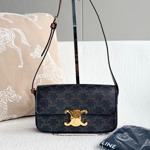 🌷甜甜價！Celine 凱旋門老花腋下包