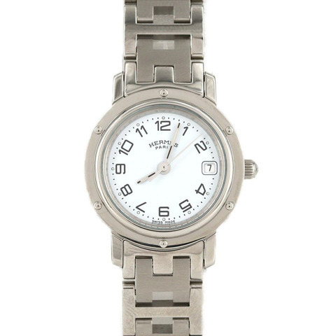 愛馬仕 Clipper CL4.210 不鏽鋼石英錶