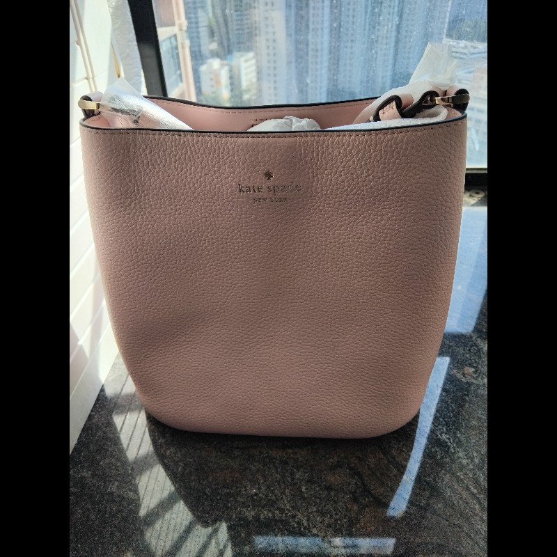 Kate Spade 粉色手提包-0