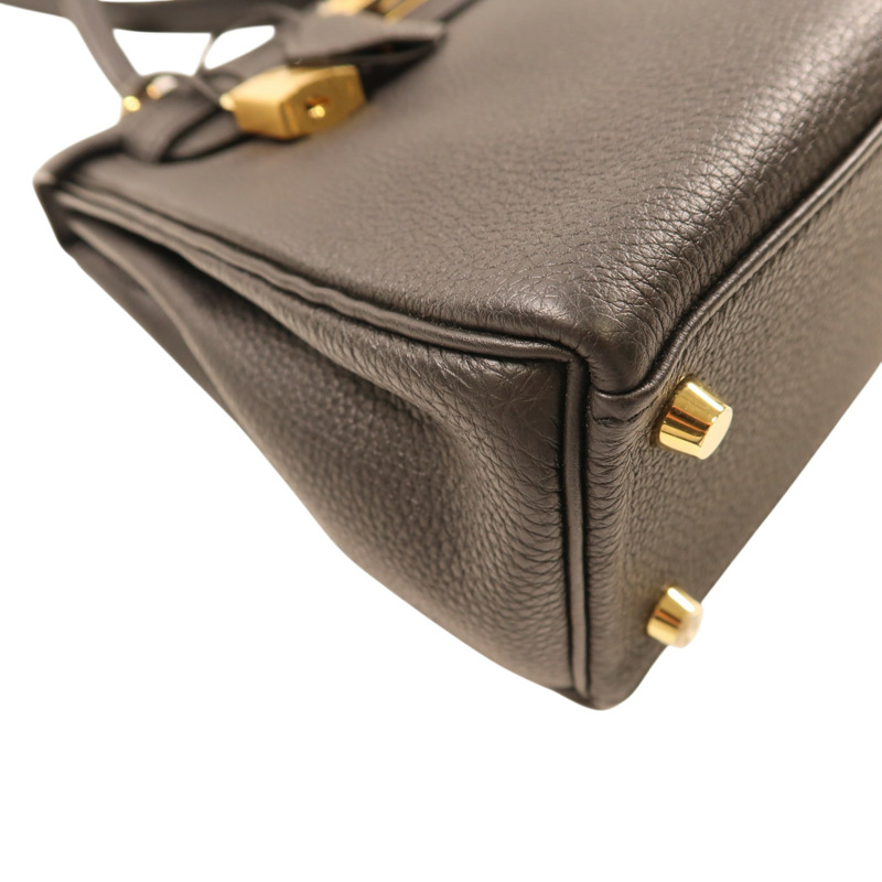 黑色 Togo牛革 Kelly 25 凱莉包 两用包 D刻 金扣【HERMES 愛馬仕】-5