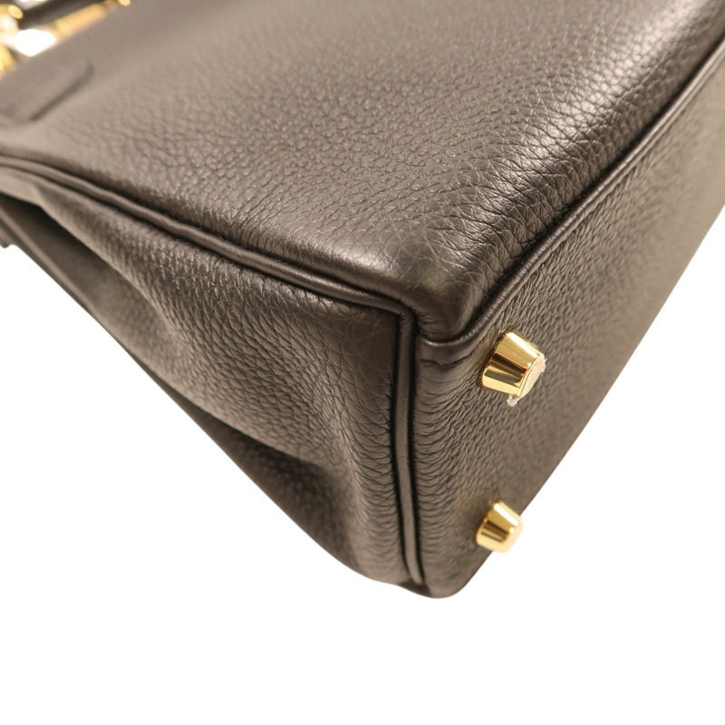 黑色 Togo牛革 Kelly 25 凱莉包 两用包 D刻 金扣【HERMES 愛馬仕】-7