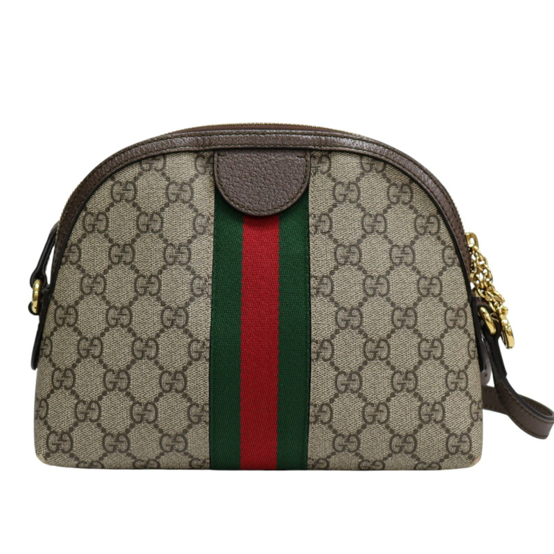烏木色 GG Supreme帆布 Ophidia 肩背包【GUCCI 古馳】 499621-1