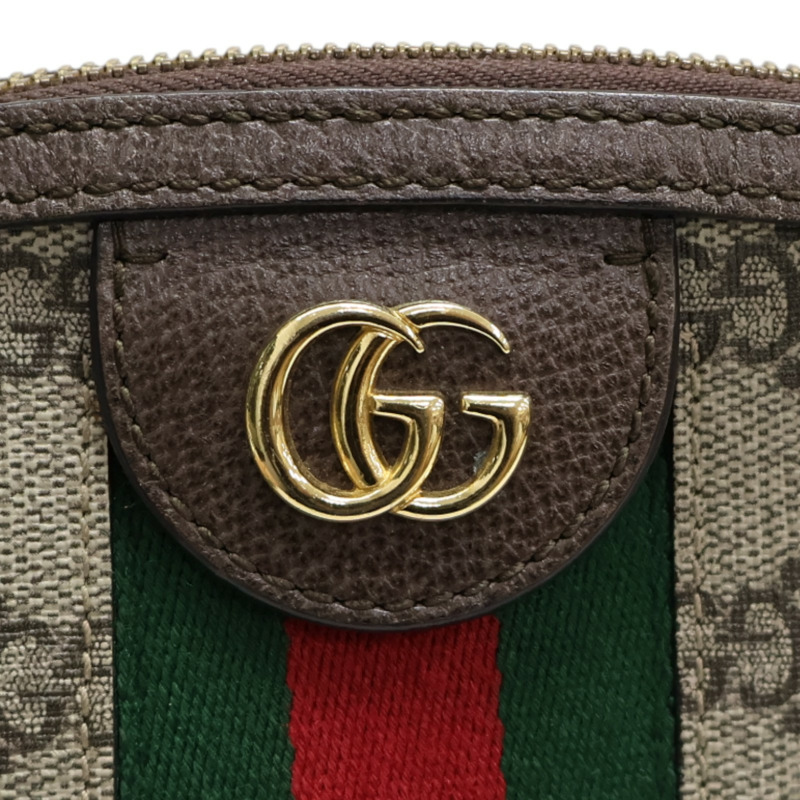 烏木色 GG Supreme帆布 Ophidia 肩背包【GUCCI 古馳】 499621-11
