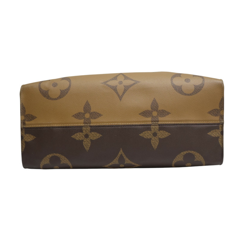 棕色 原花 Giant帆布 Onthego GM 两用包【LOUIS VUITTON LV 路易威登】 M45320-4