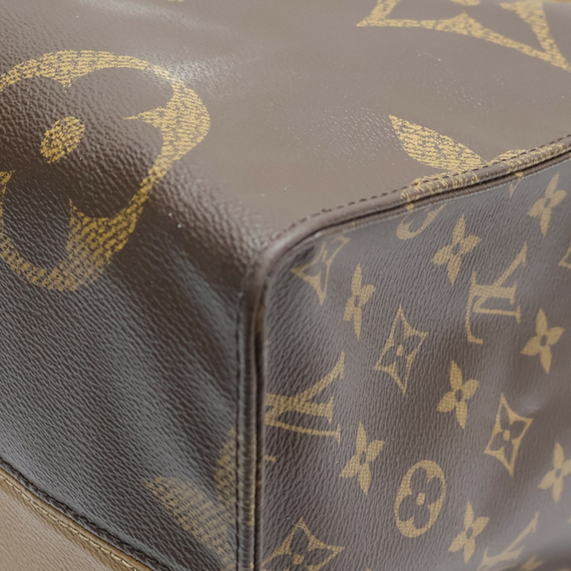 棕色 原花 Giant帆布 Onthego GM 两用包【LOUIS VUITTON LV 路易威登】 M45320-10