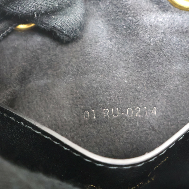 黑色 Macrocannage Cannage牛皮 Backpack 後背包【Dior 迪奧】 M3350UHOW-9