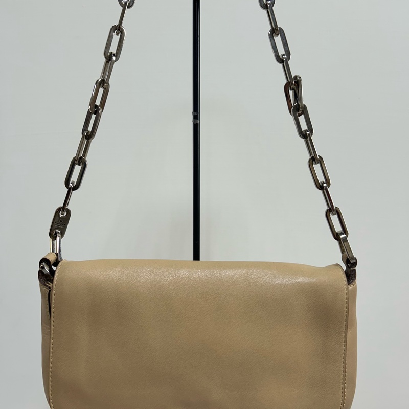 肩背包駝色Gucci小羊皮-1