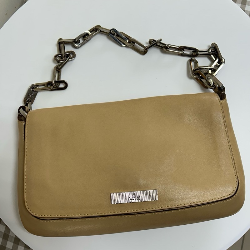 肩背包駝色Gucci小羊皮-4