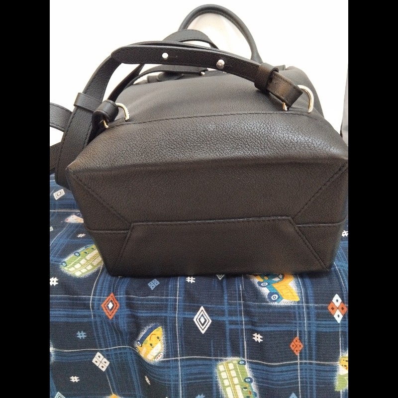 Louis Vuitton 黑色皮革後背包-2